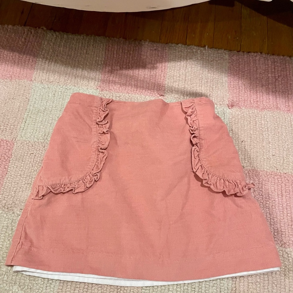 bella bliss Pink Ruffle Kids Skirt size 5